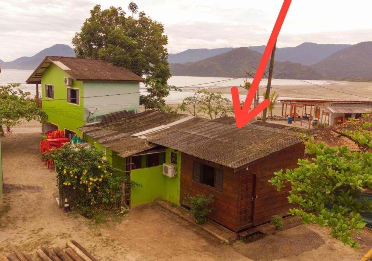 827 Chale Pe Na Areia, Completo Na Praia Do Estaleiro Em Ubatuba - 1 Dormitorio, 1 Banheiro, 1 Vaga De Garagem Exterior photo